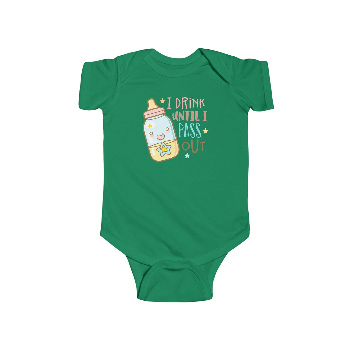 🍼 I Drink Until I Pass Out Baby Onesie – Funny Newborn Outfit 👶✨