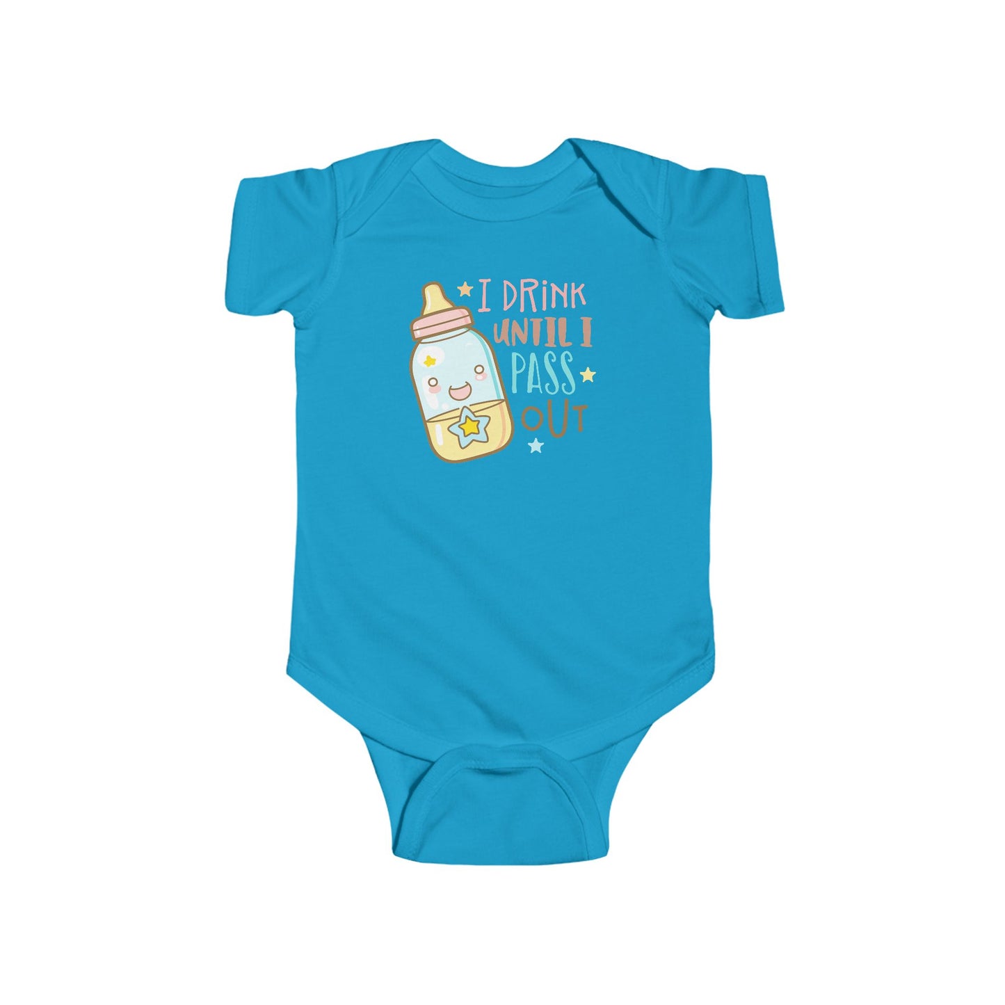 🍼 I Drink Until I Pass Out Baby Onesie – Funny Newborn Outfit 👶✨
