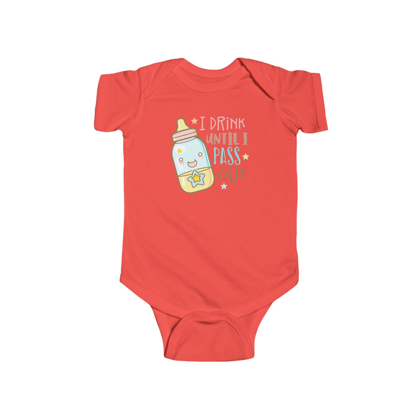 🍼 I Drink Until I Pass Out Baby Onesie – Funny Newborn Outfit 👶✨