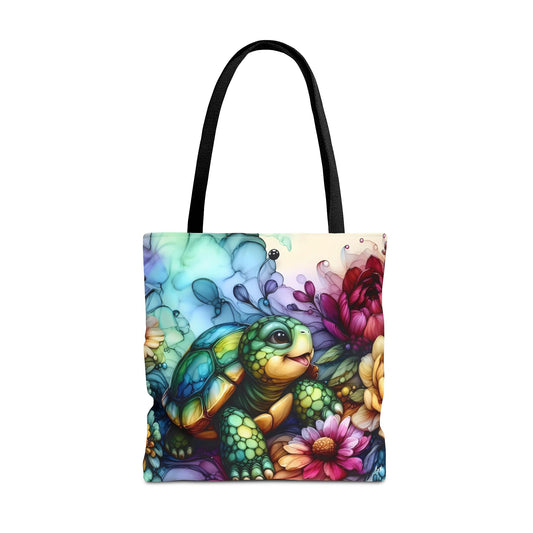 Bolsa de mano - Diseño de tortugas coloridas