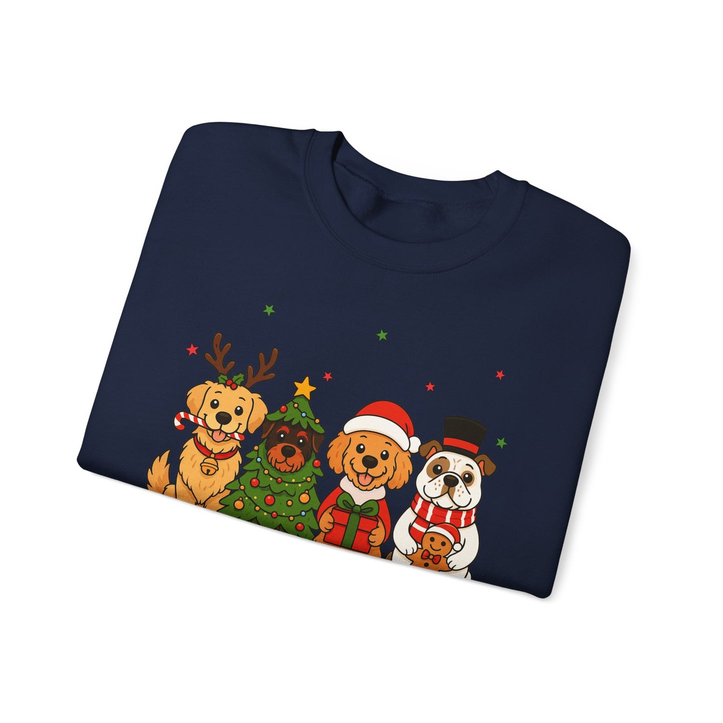 🐶🎄 Merry Woofmas Sweatshirt – Festive Dog Lovers Holiday Crewneck