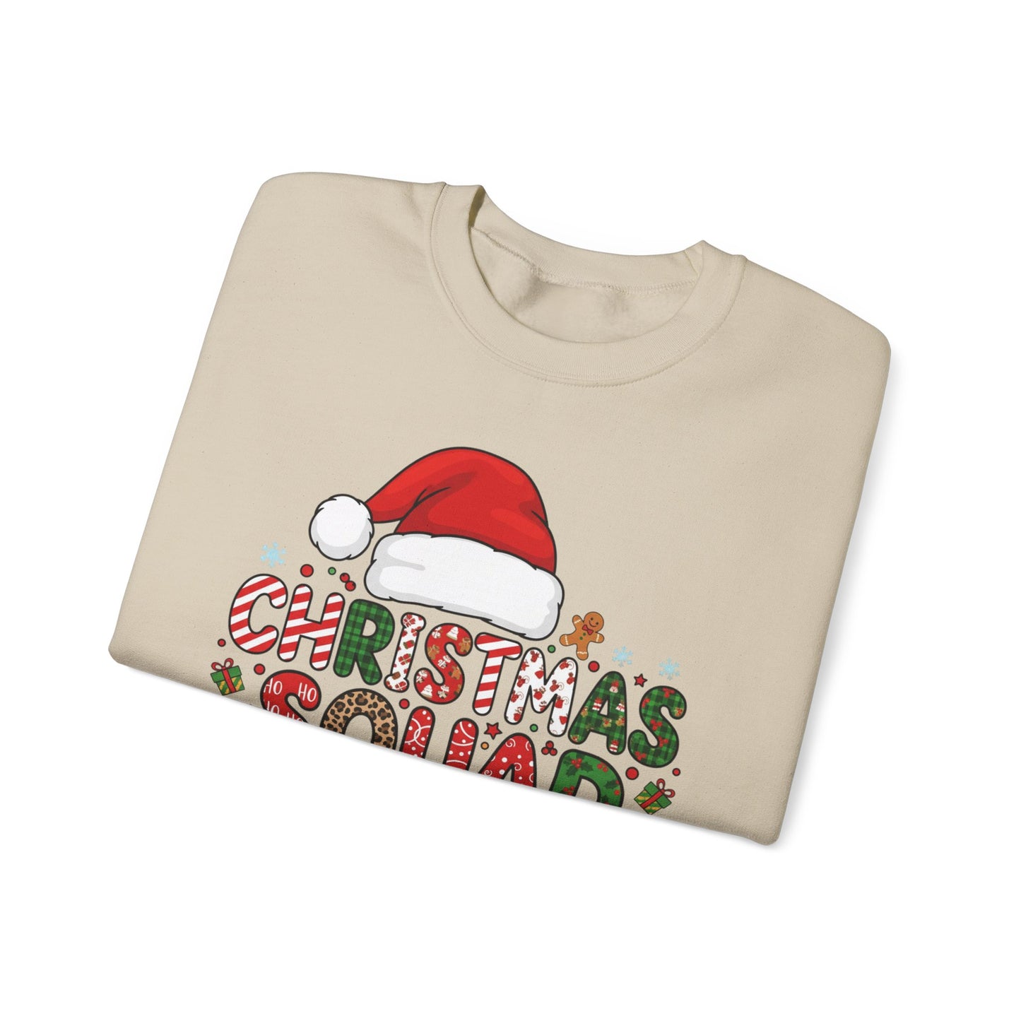 🎅✨ Christmas Squad Sweatshirt – Festive Cheer for the Whole Crew 🎄🎁