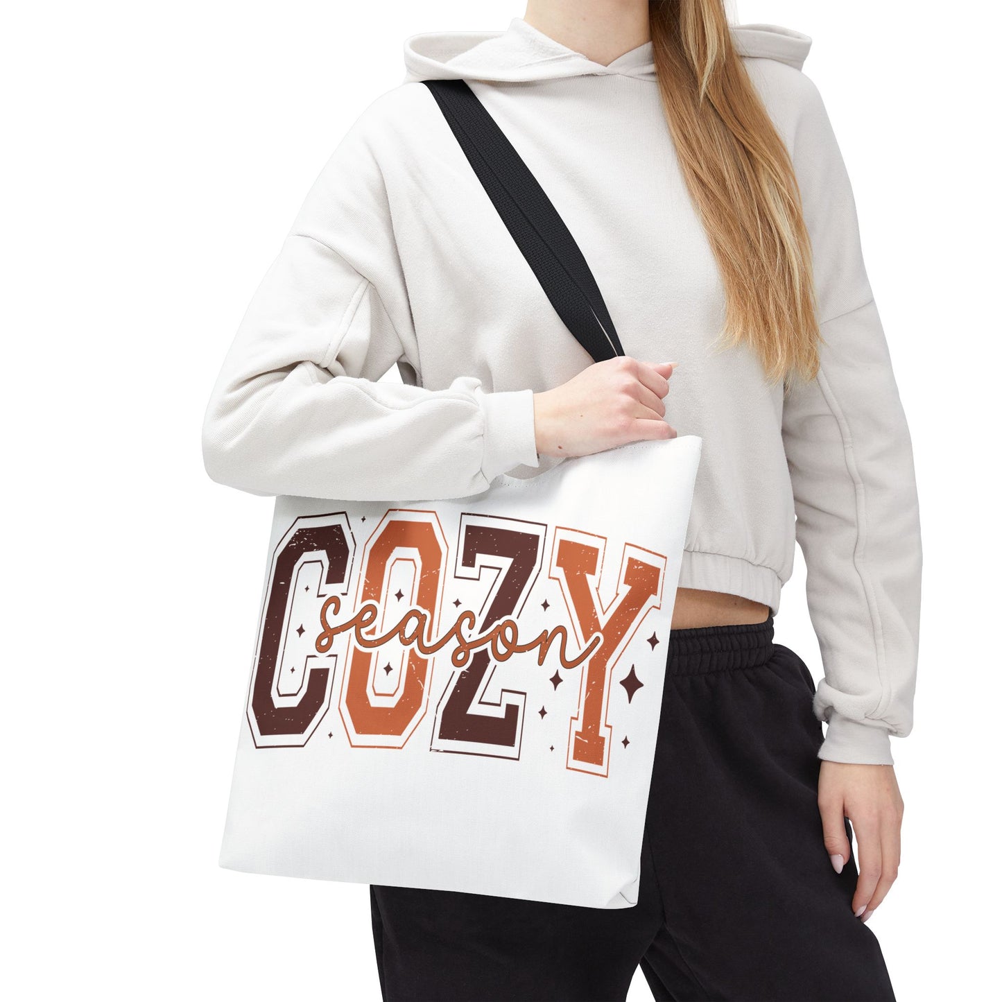 🍂 Cozy Season Tote Bag – Fall Vibes You Can Carry 🍁👜