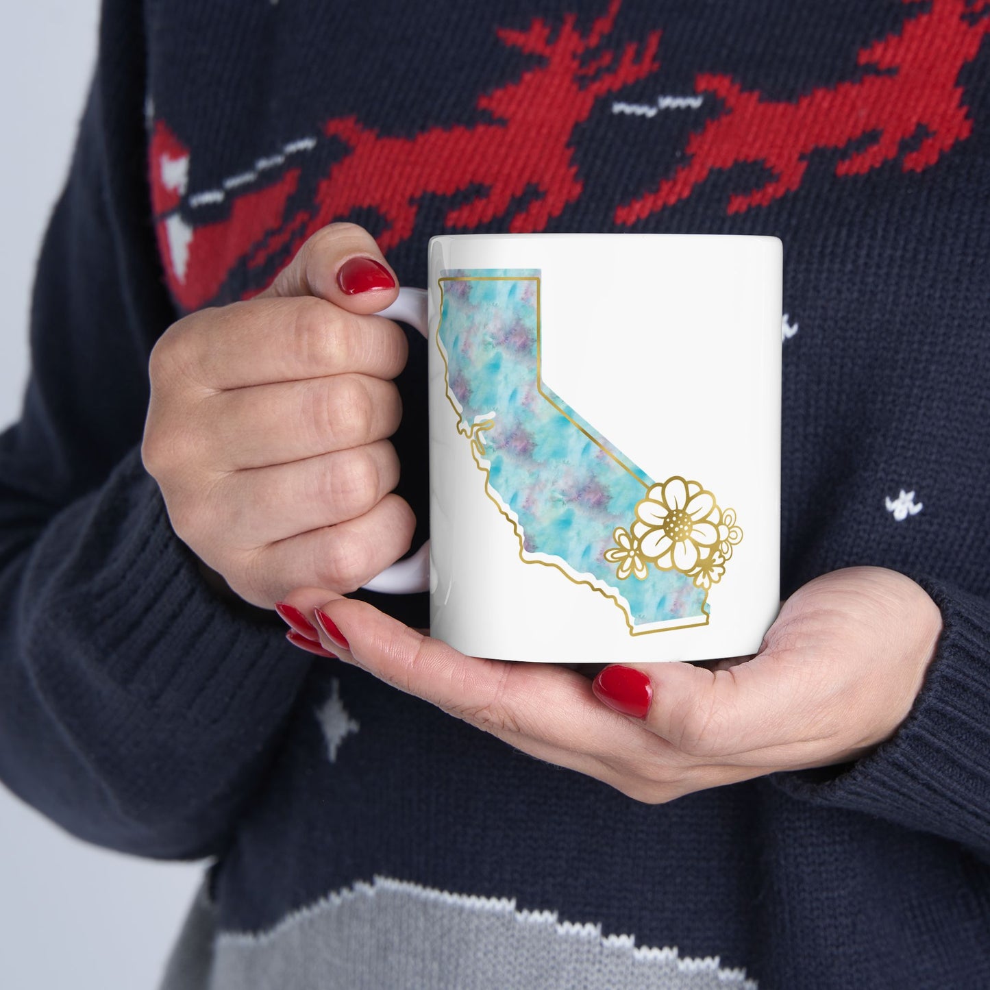 ☕ Home is Where the ❤️ Is – California Mug – Golden State Morning Bliss 🌅