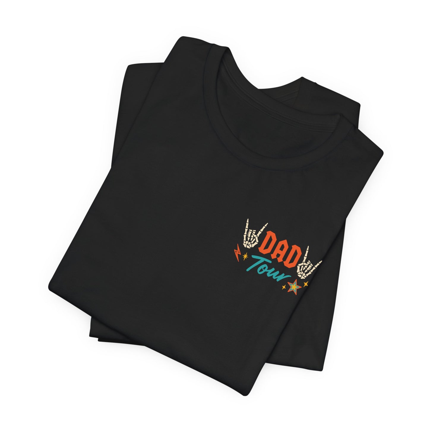 🎤 DAD TOUR – Camiseta divertida para papá inspirada en un concierto