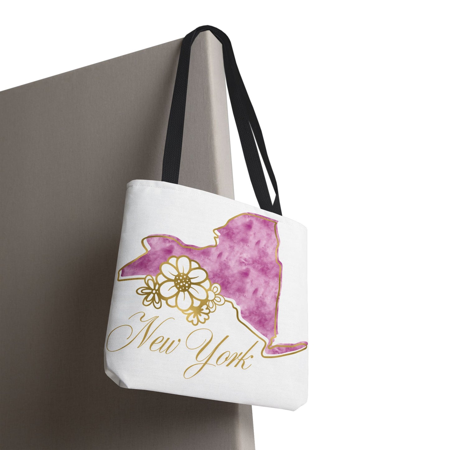 🗽 New York State Floral Tote Bag – Chic, Practical & City Charm 🌸
