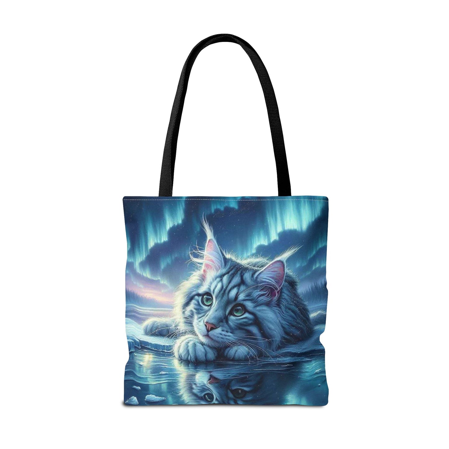 Bolso de mano Majestic Maine Coon Cat: duradero, elegante y reutilizable, ideal para amantes de los gatos, dueños de mascotas, para ir de compras, leer libros y para uso diario.