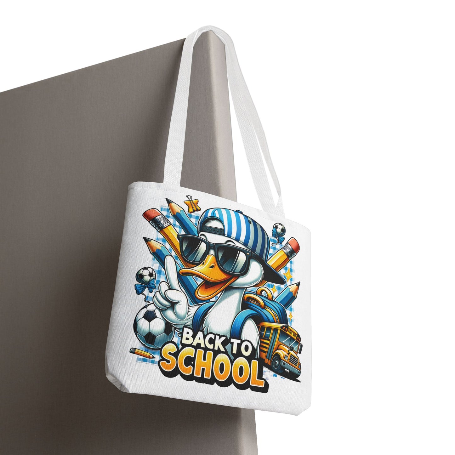🦆 Cool Duck Back to School Tote – Waddle into the School Year in Style 🏫