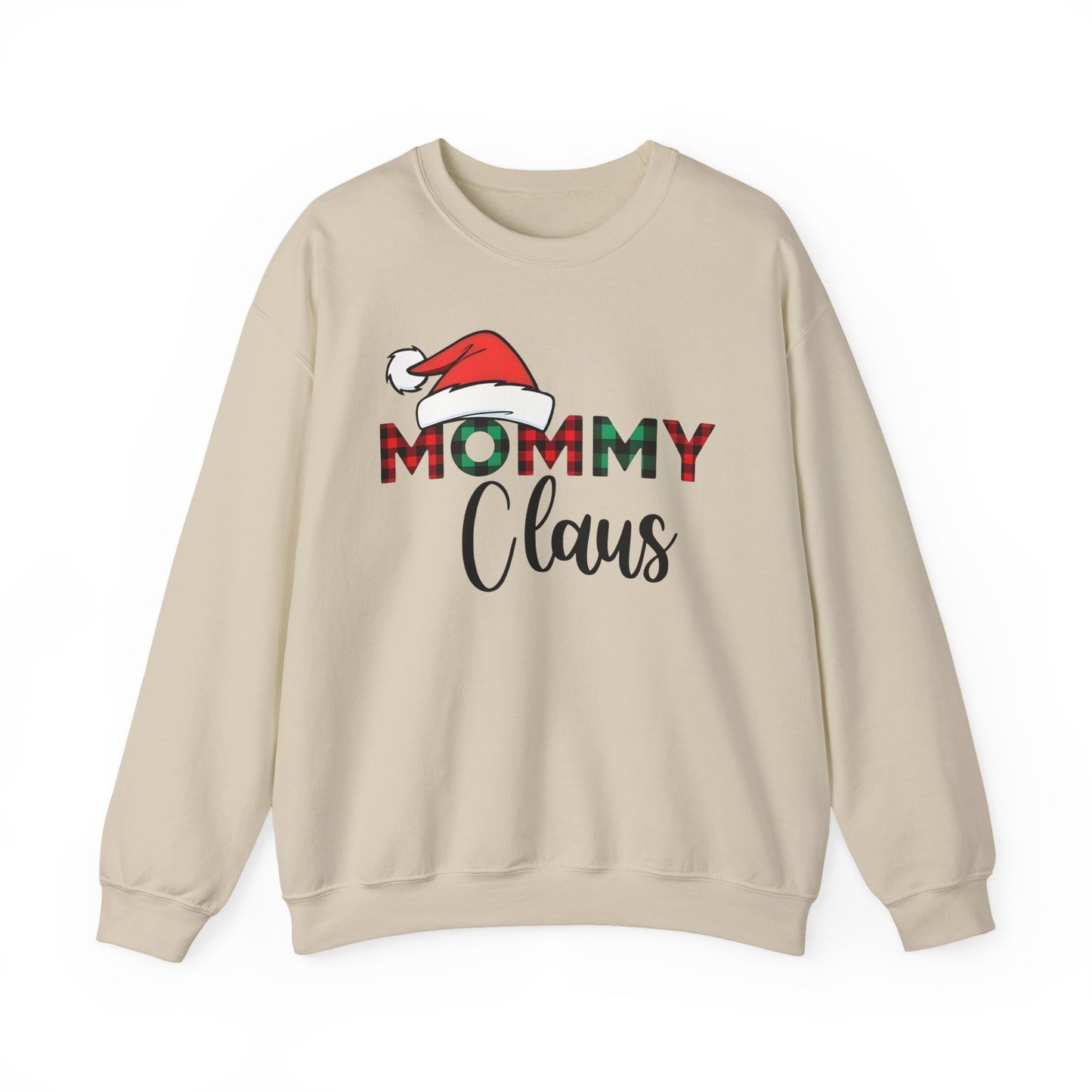 🎅❤️ Mommy Claus Sweatshirt – Festive Holiday Cheer in Cozy Style ❄️✨