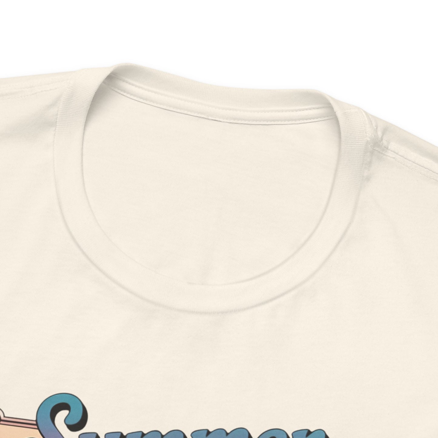 ☀️ Camiseta Summer Vibes – Ola playera vibrante, hibisco y palmeras | Camiseta gráfica para mujer