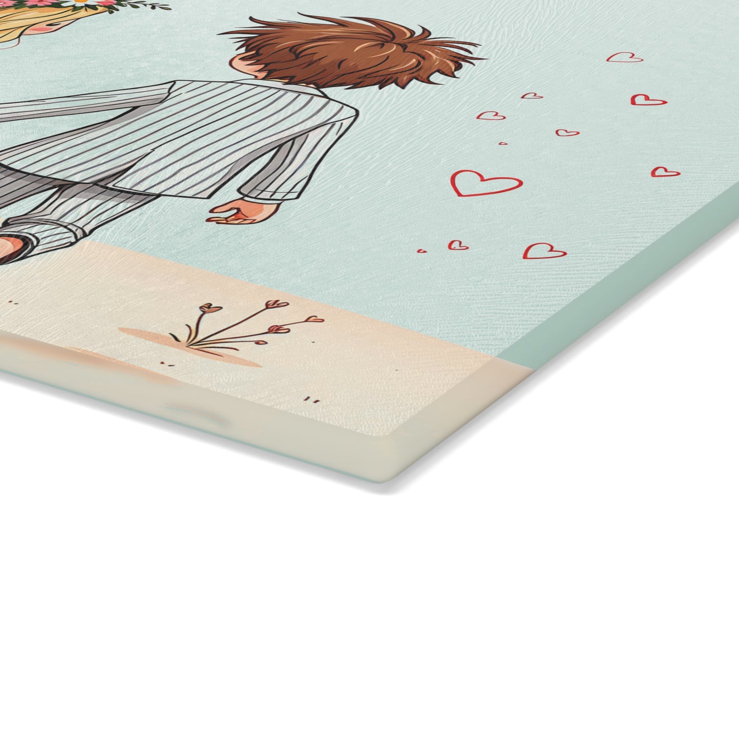 Personalized Wedding Couple Cutting Board – Custom Love Keepsake with “Always & Forever” Charm