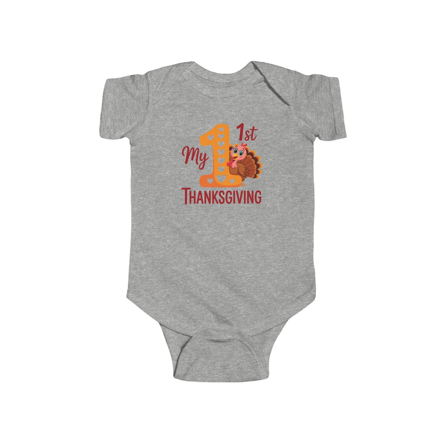 🦃🎀 My 1st Thanksgiving Baby Girl Onesie – Adorable Turkey Holiday Outfit 🍂❤️