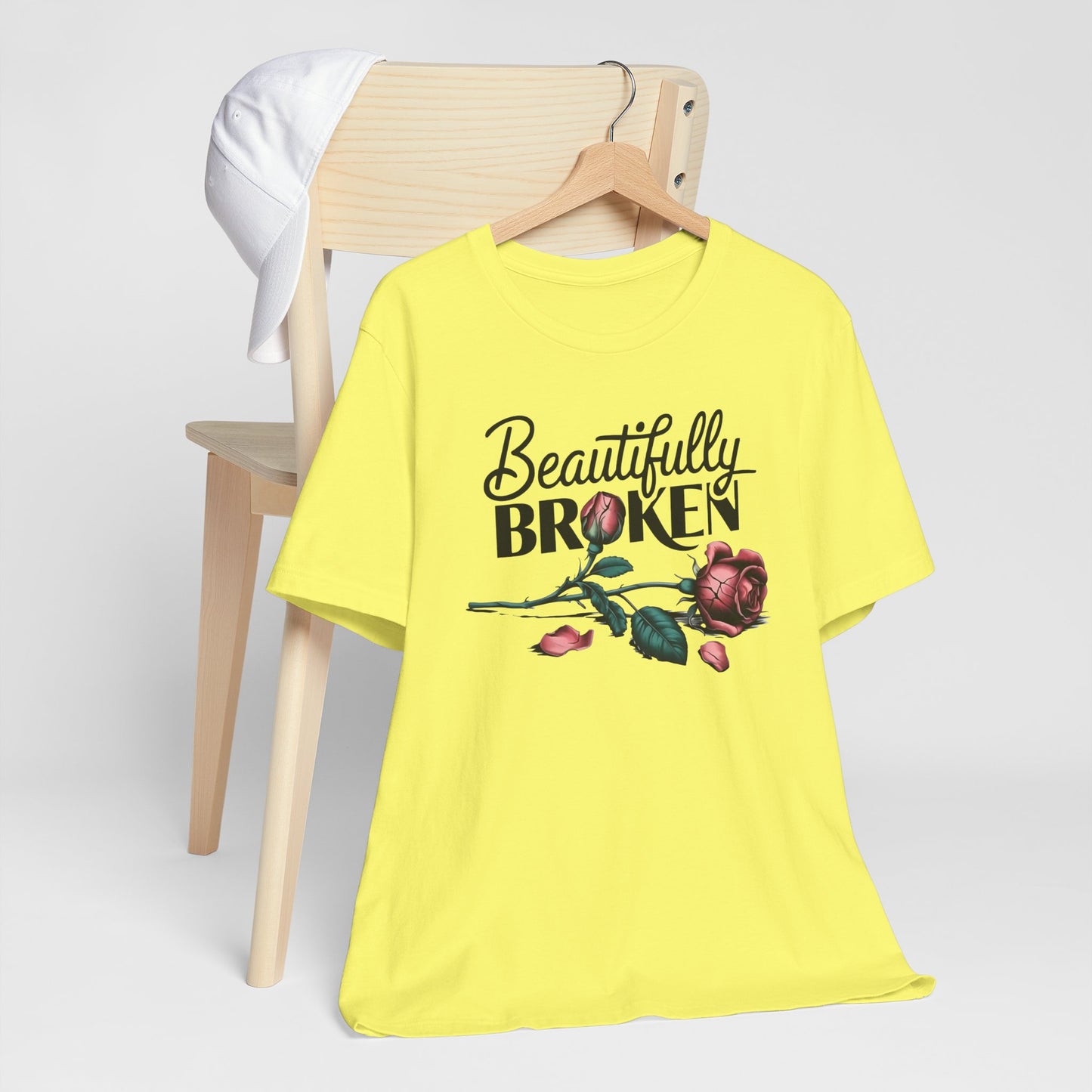 Camiseta Rosa “Beautifully Broken”: una camiseta empoderante con una elegancia suave