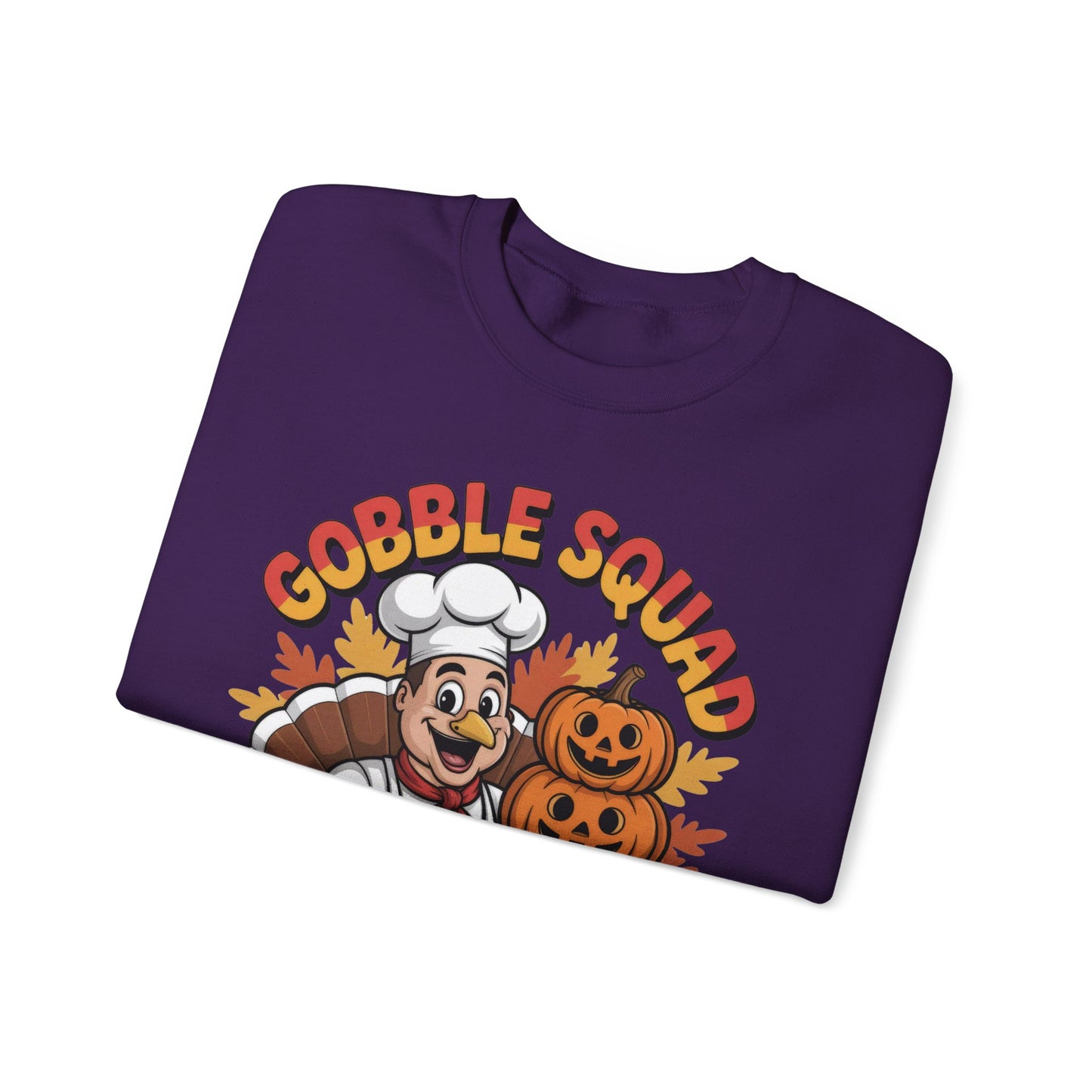 🦃🍂 Gobble Squad Thanksgiving Sweatshirt – Fun Fall Vibes for the Season