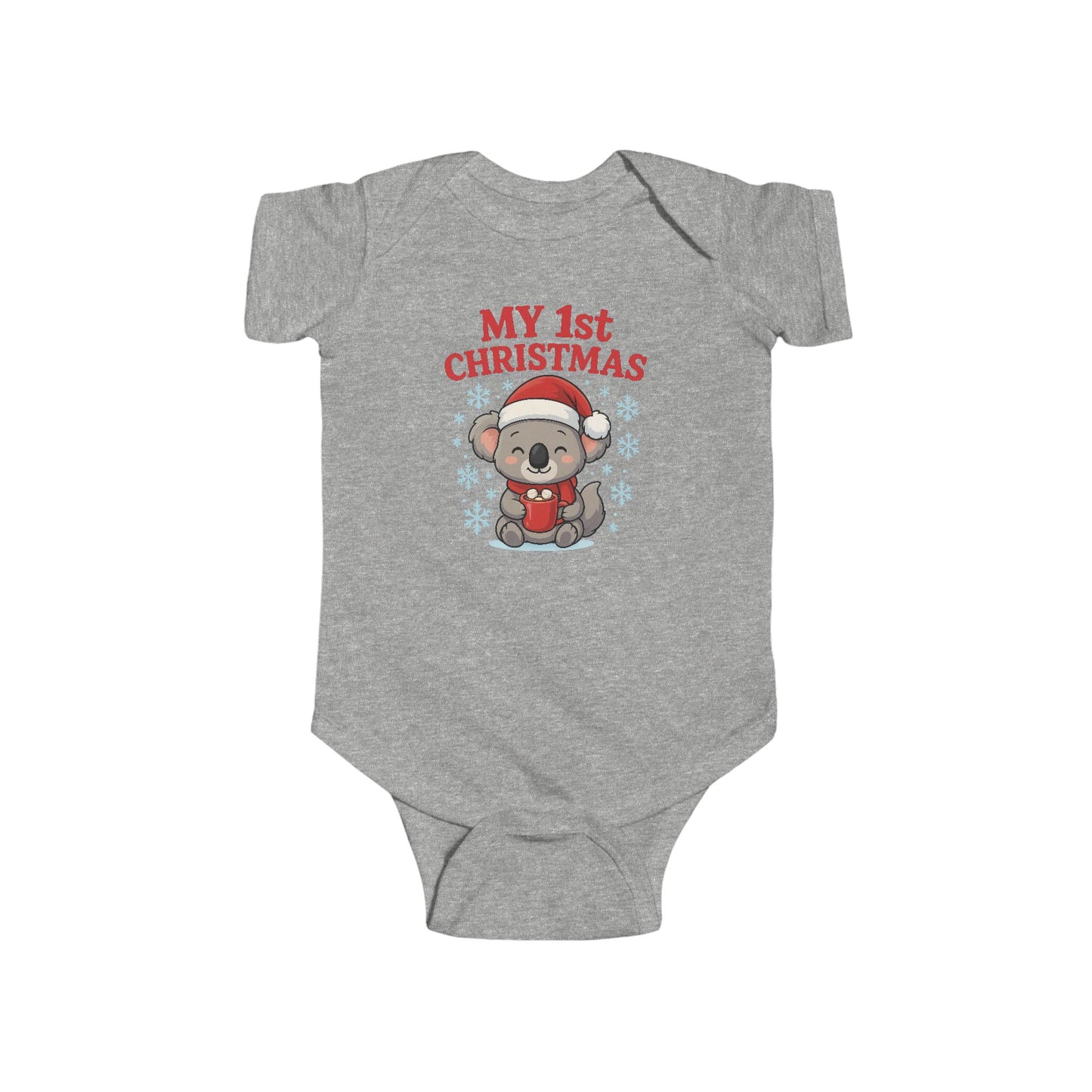 🎄🐨 My 1st Christmas Baby Onesie – Adorable Koala Holiday Outfit for Infants 🎅❄️