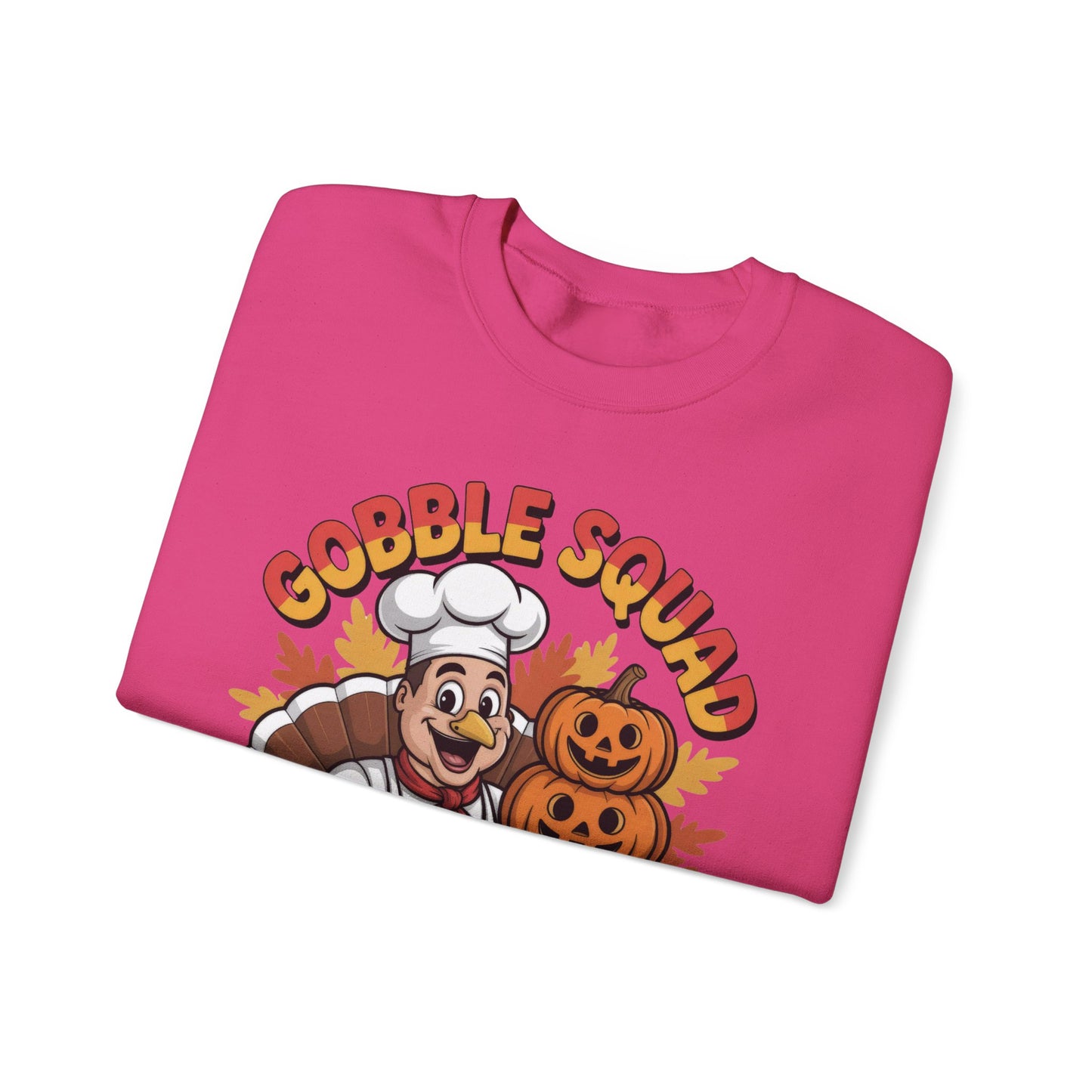 🦃🍂 Gobble Squad Thanksgiving Sweatshirt – Fun Fall Vibes for the Season