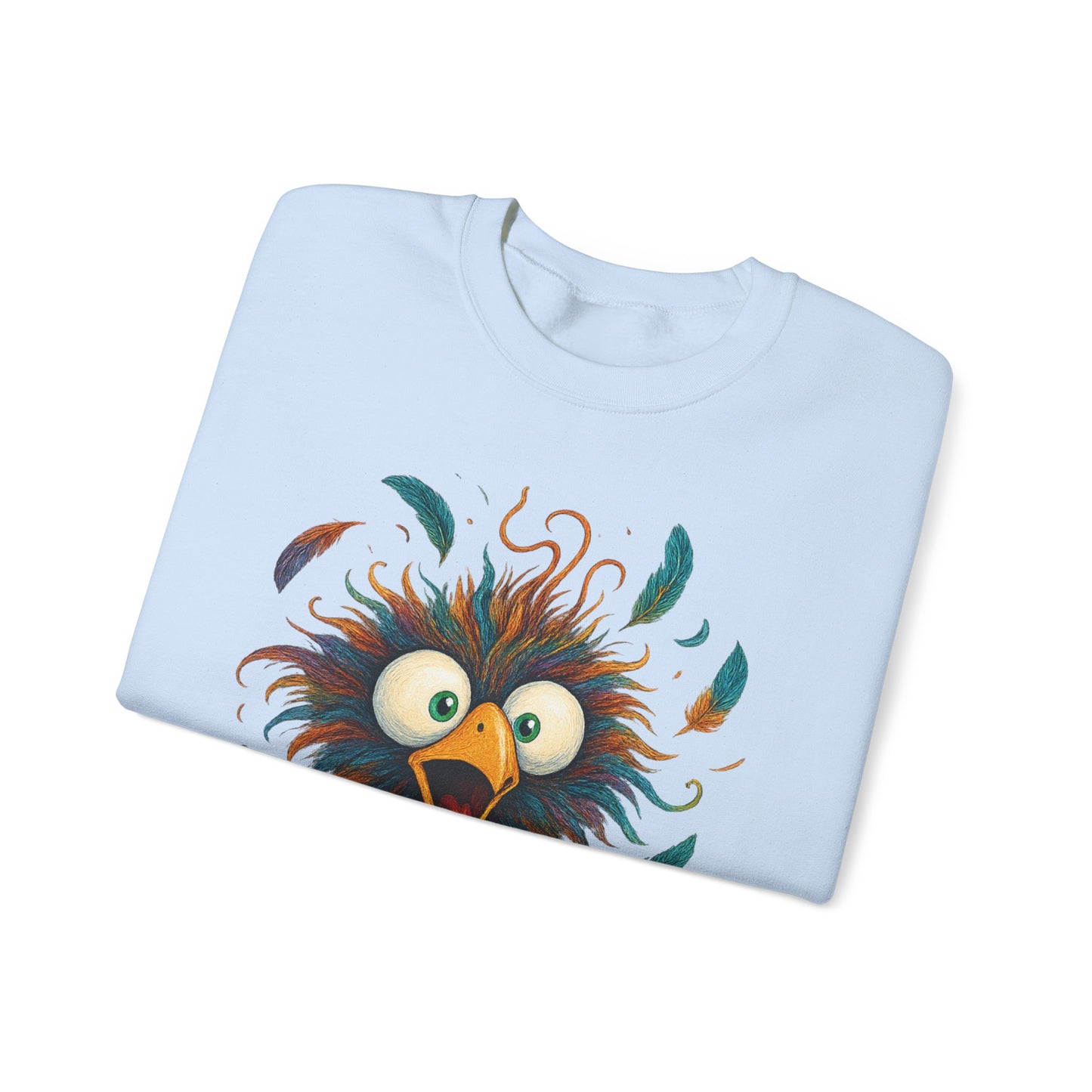 🍂🪽 F.CAW.F Funny Bird Sweatshirt – Quirky Fowl Humor for Everyday Laughs