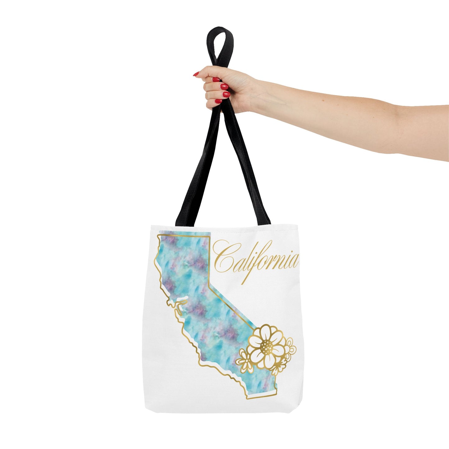 🌸 California State Floral Tote Bag – Elegant, Artistic & Practical 👜