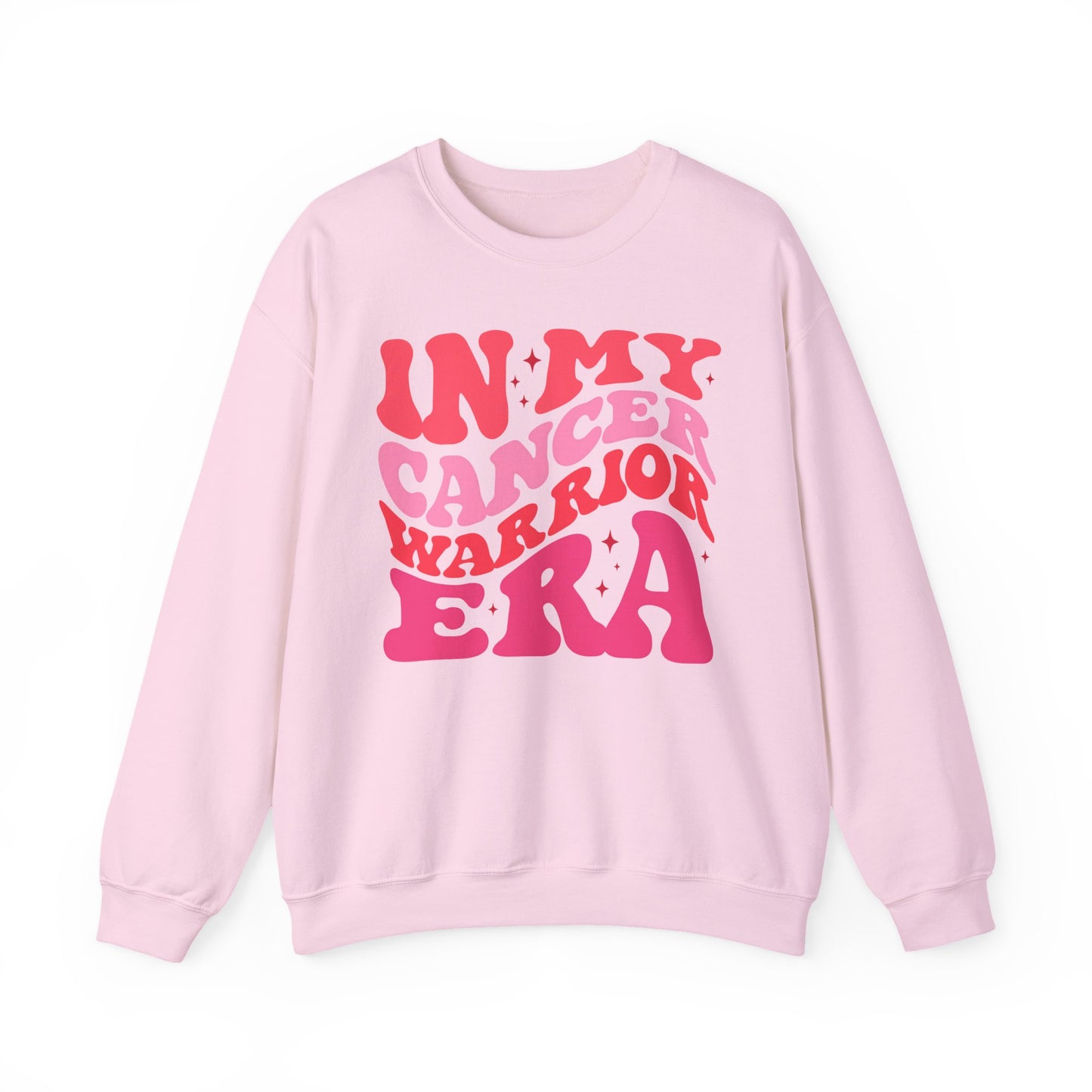 🌟🎀 In My Cancer Warrior Era Sweatshirt – Retro Breast Cancer Awareness Crewneck