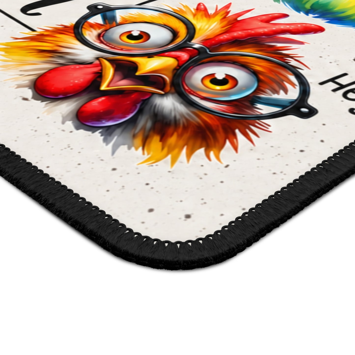 Funny Chicken Mouse Pad – “I’m Not Weird I’m Limited Edition” Desk Accessory