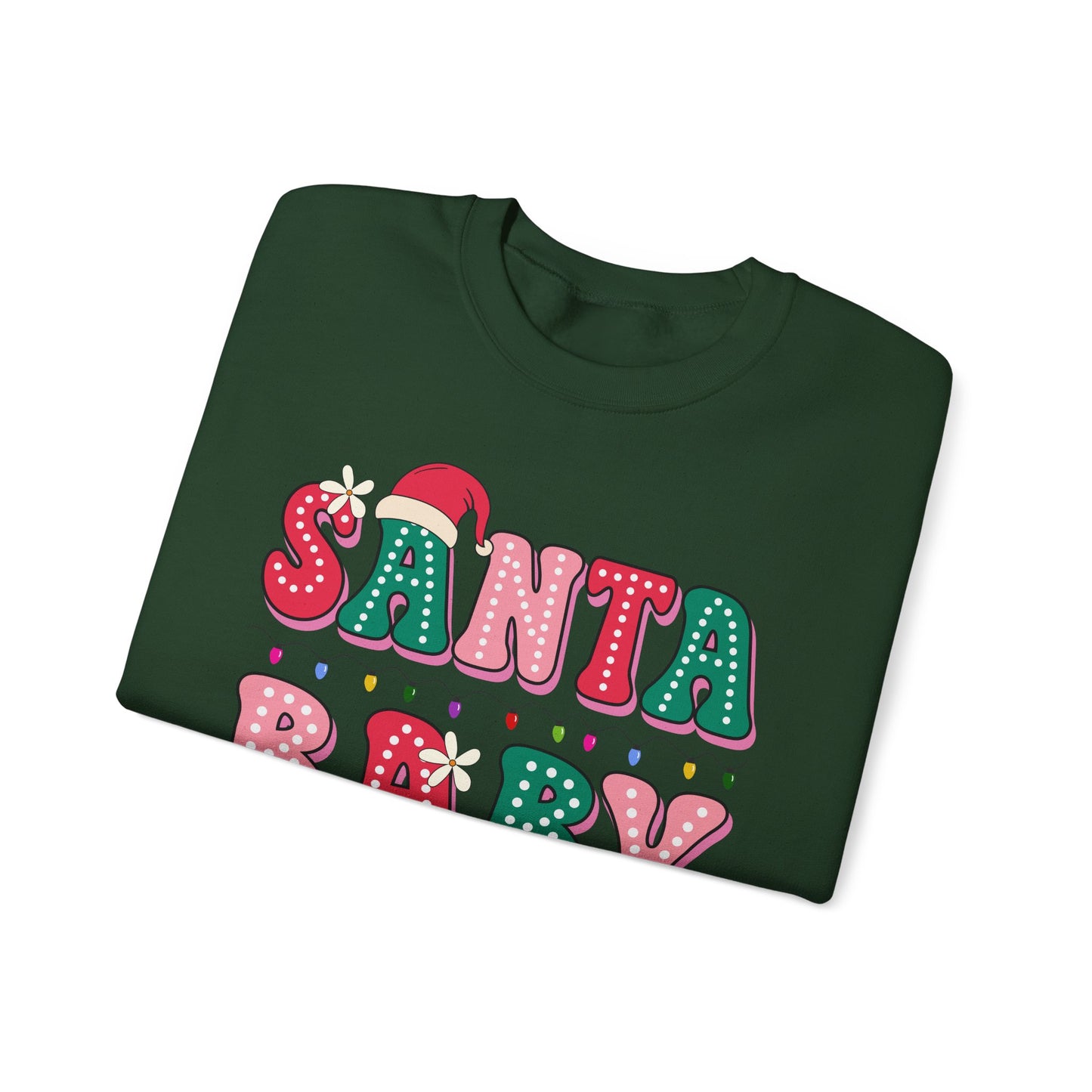 🎅✨ Santa Baby Retro Sweatshirt – Cute & Festive Holiday Style