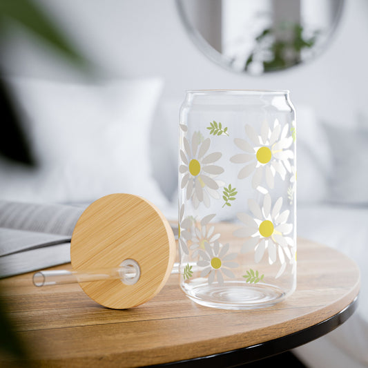 Vaso para beber Daisy Garden Bloom: ¡un alegre encanto floral para tu día!