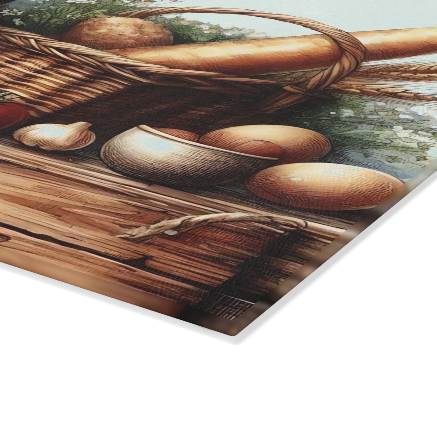Tabla de cortar de vidrio, tabla de charcutería, tabla de cortar única, tabla de cortar de vidrio templado, regalo de inauguración de la casa, tabla de cortar personalizada