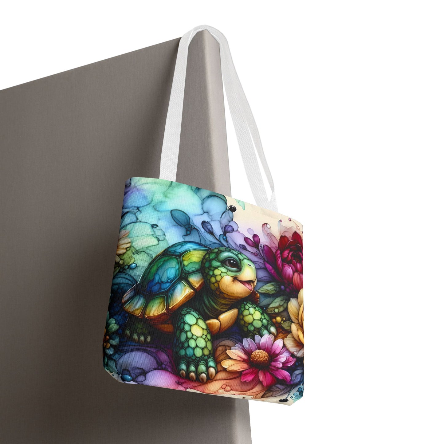Bolsa de mano - Diseño de tortugas coloridas