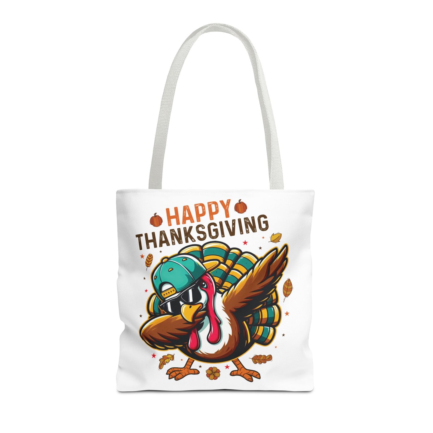 🦃 Dabbing Turkey Tote Bag – Thanksgiving Swagger with Holiday Humor