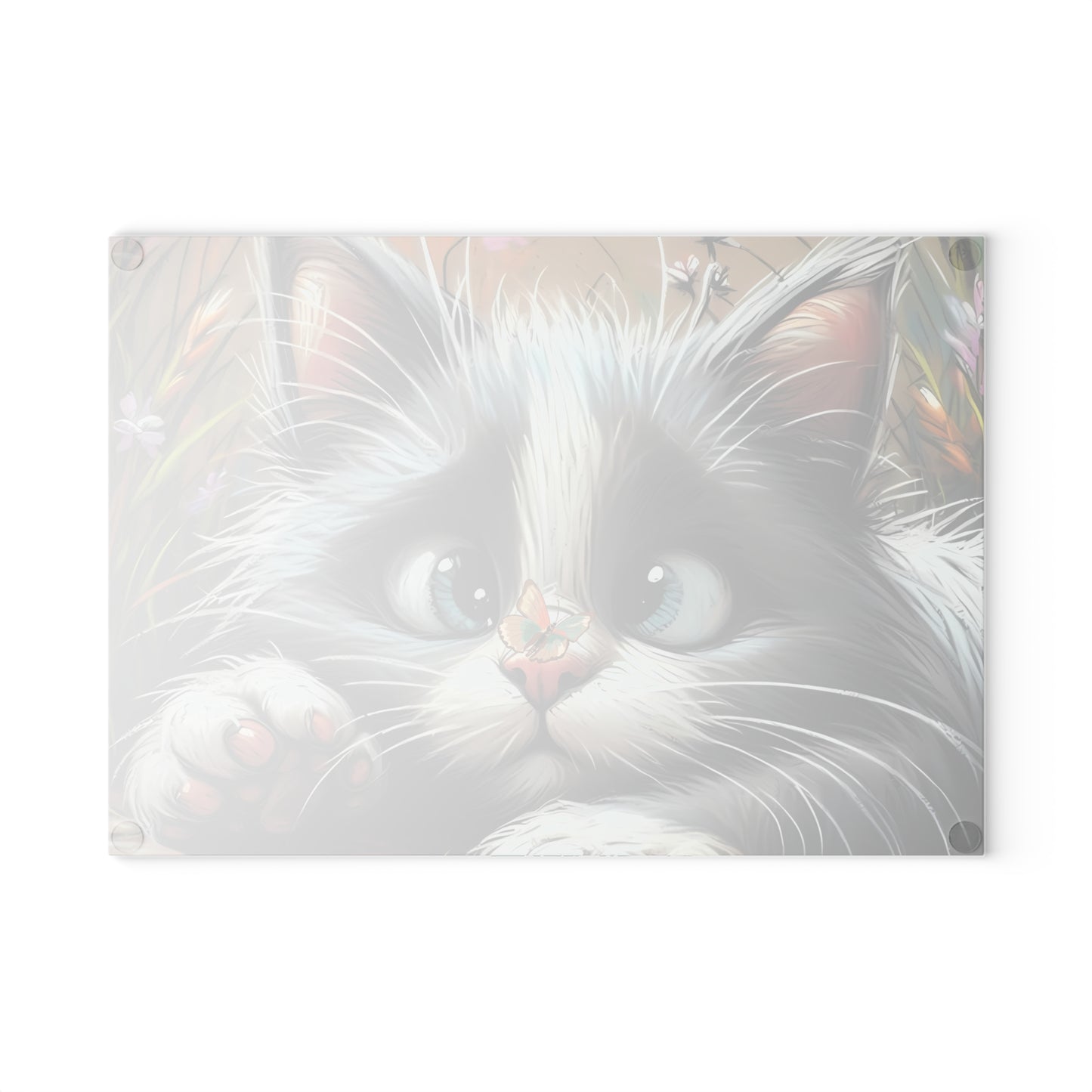 🐾 Adorable Kitten Eyes Cutting Board – Whiskers, Wonder & Warmth for Your Kitchen 🐱