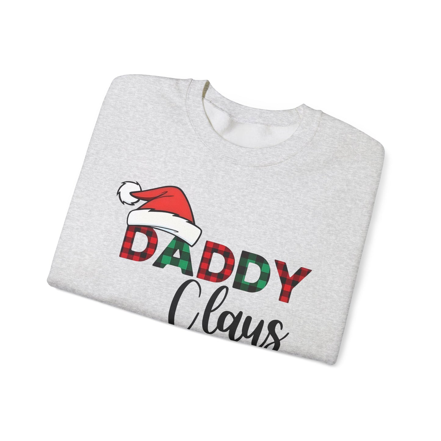🎅❤️ Daddy Claus Sweatshirt – Cozy Holiday Style for Festive Dads ❄️✨