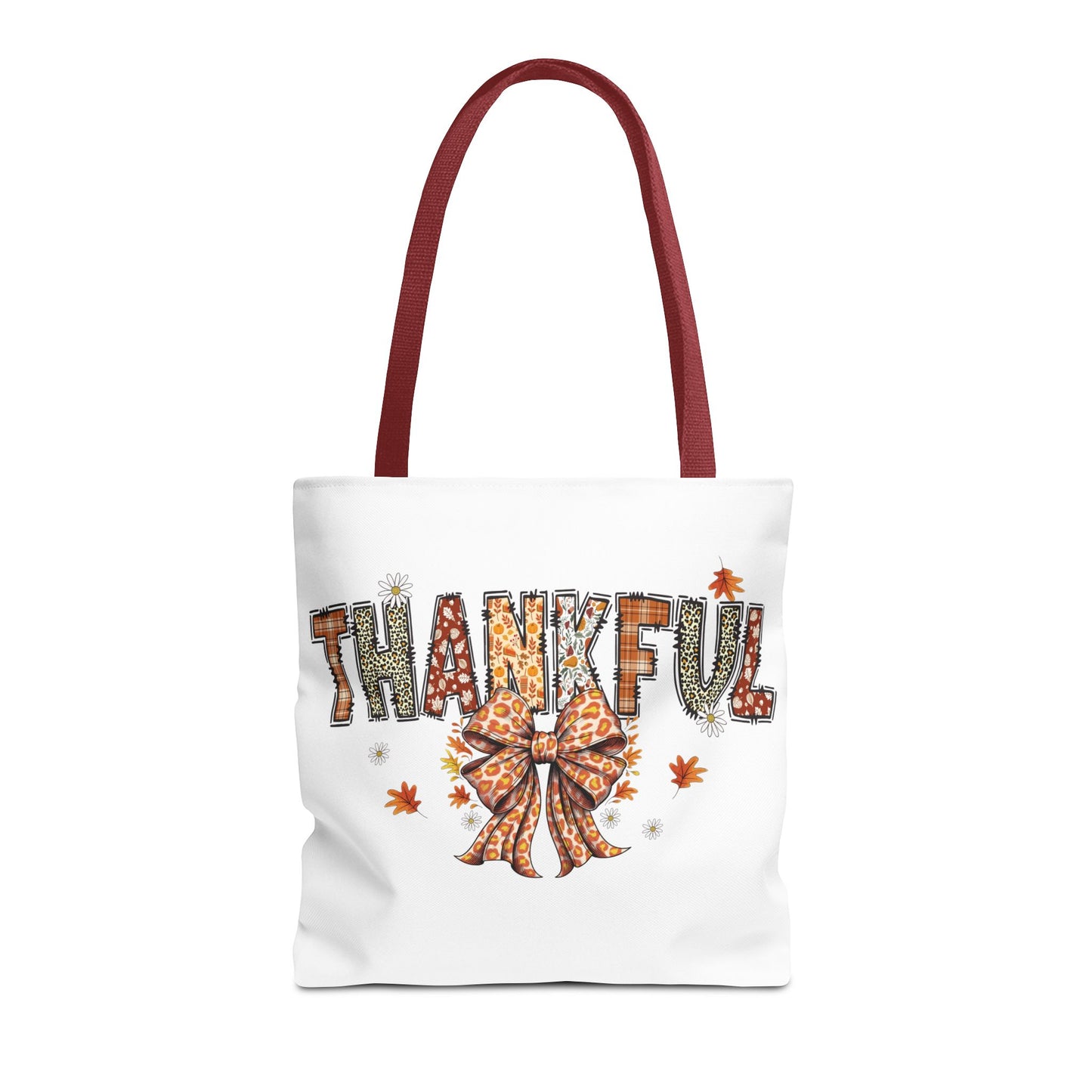 🧡 Thankful Tote Bag – Leopard Prints & Autumn Vibes in One Cozy Carryall 🍁