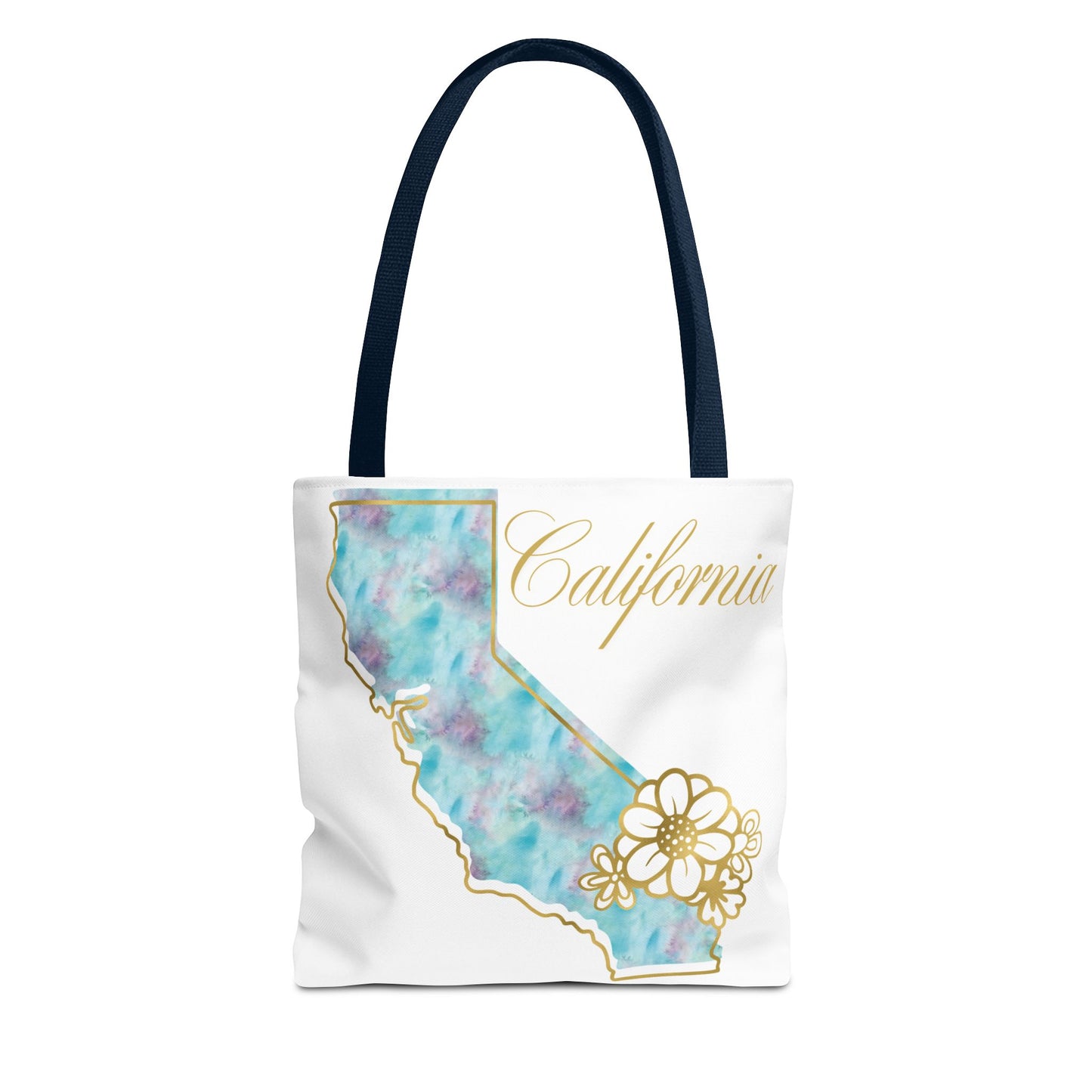 🌸 California State Floral Tote Bag – Elegant, Artistic & Practical 👜