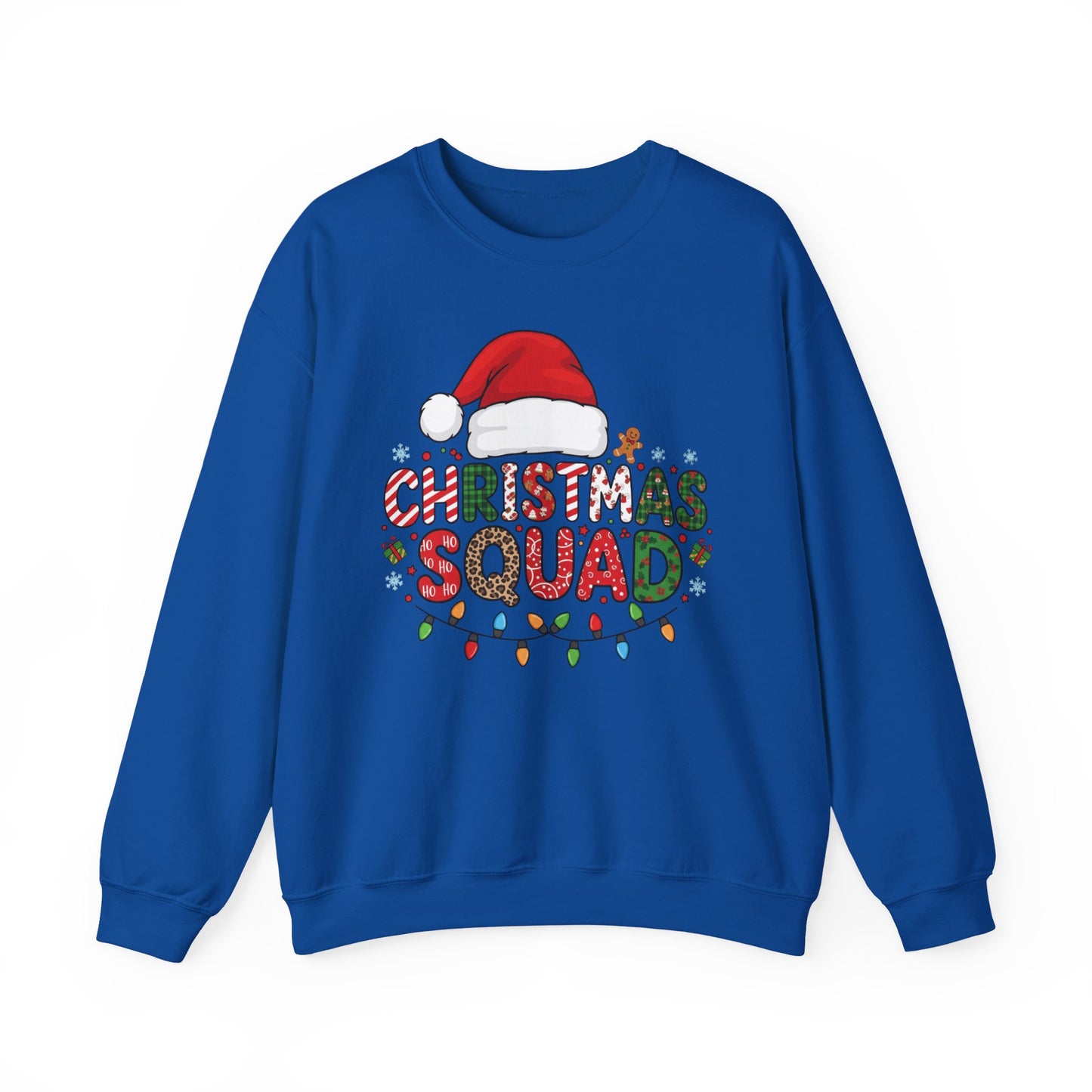 🎅✨ Christmas Squad Sweatshirt – Festive Cheer for the Whole Crew 🎄🎁