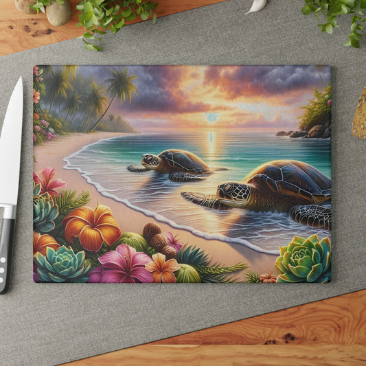 Tabla de cortar de tortuga marina, regalos de tortuga marina, tabla de charcutería, regalo de cumpleaños para hija, regalo de casa de playa, regalo de Navidad para mamá, regalos para esposa