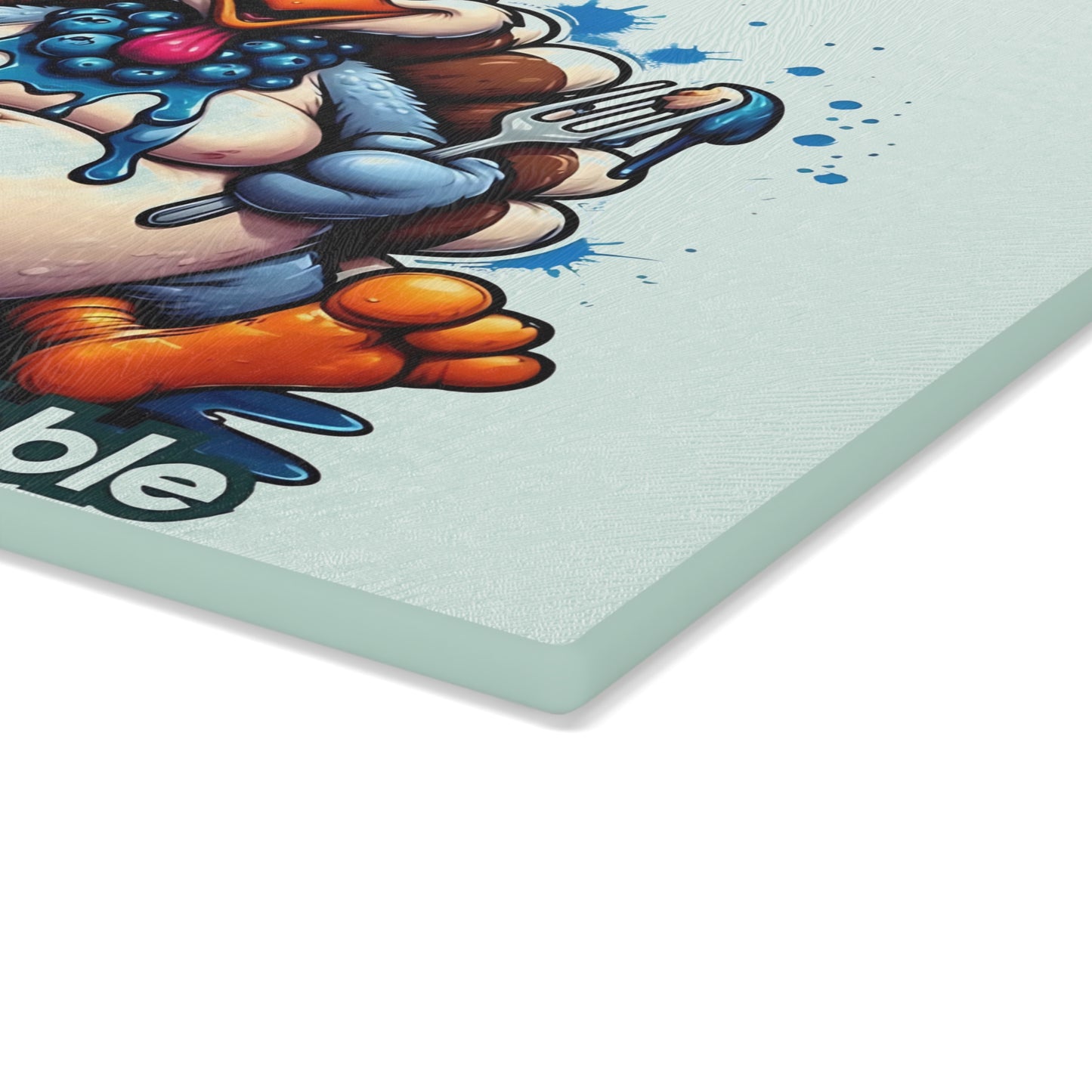 🦃🥧 Gobble Till Ya Wobble Cutting Board – Fun Thanksgiving Kitchen Décor with Playful Turkey & Pie 🎉🍽️
