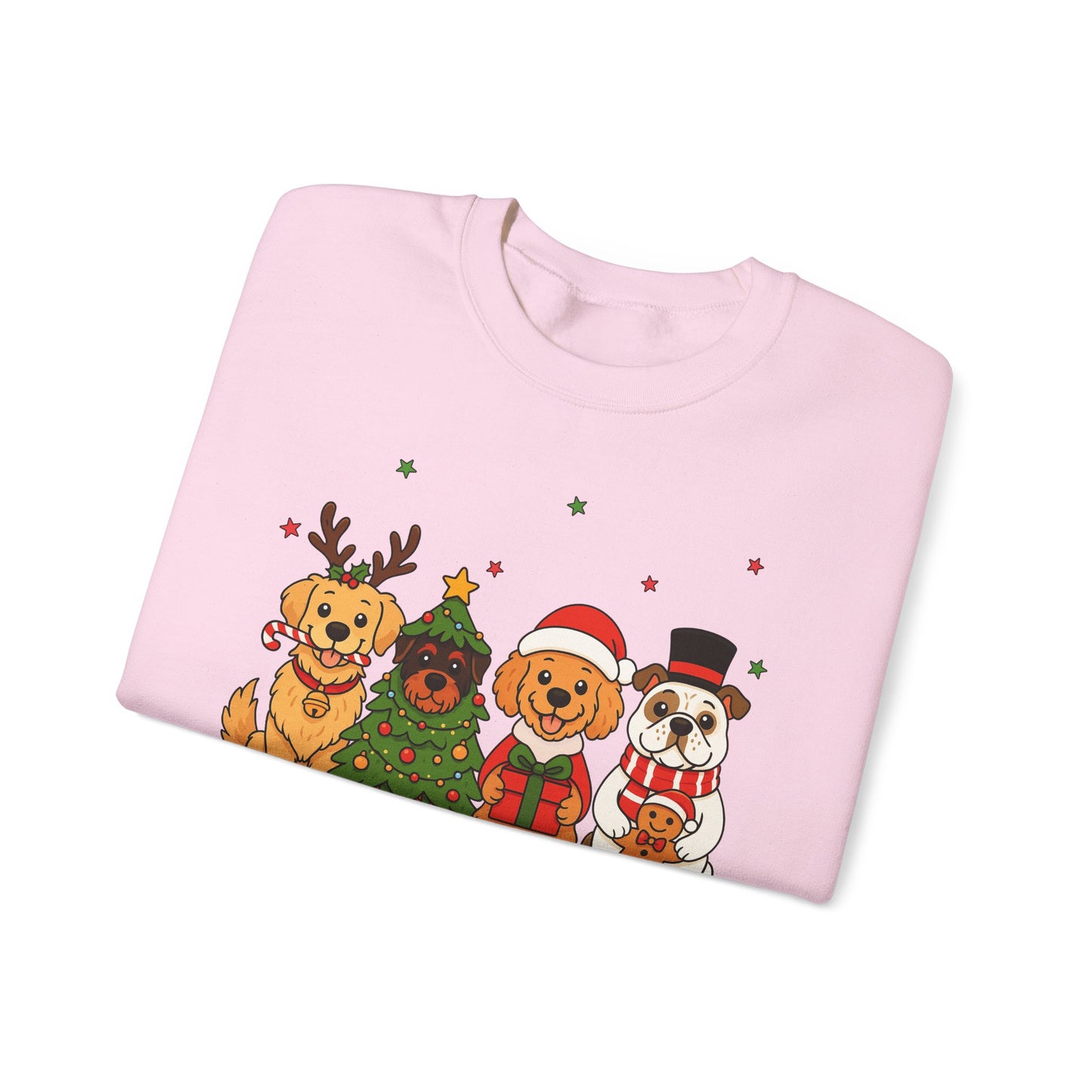 🐶🎄 Merry Woofmas Sweatshirt – Festive Dog Lovers Holiday Crewneck