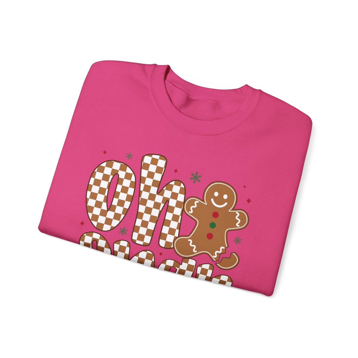 🍪✨ Oh Snap Gingerbread Crewneck – Cozy Pun for Cookie Lovers 🎄😄