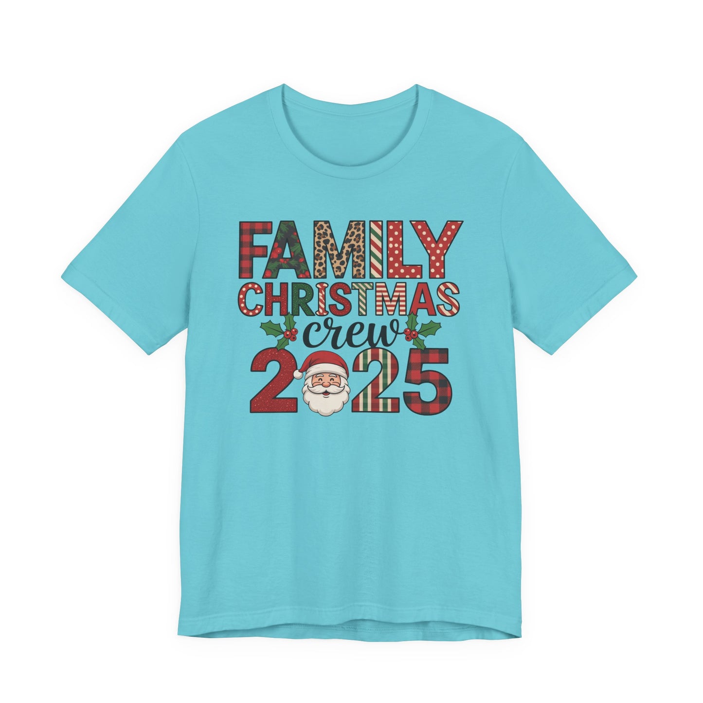 🎅 Family Christmas Crew 2025 T-Shirt – Matching Holiday Santa Tee 🌲✨