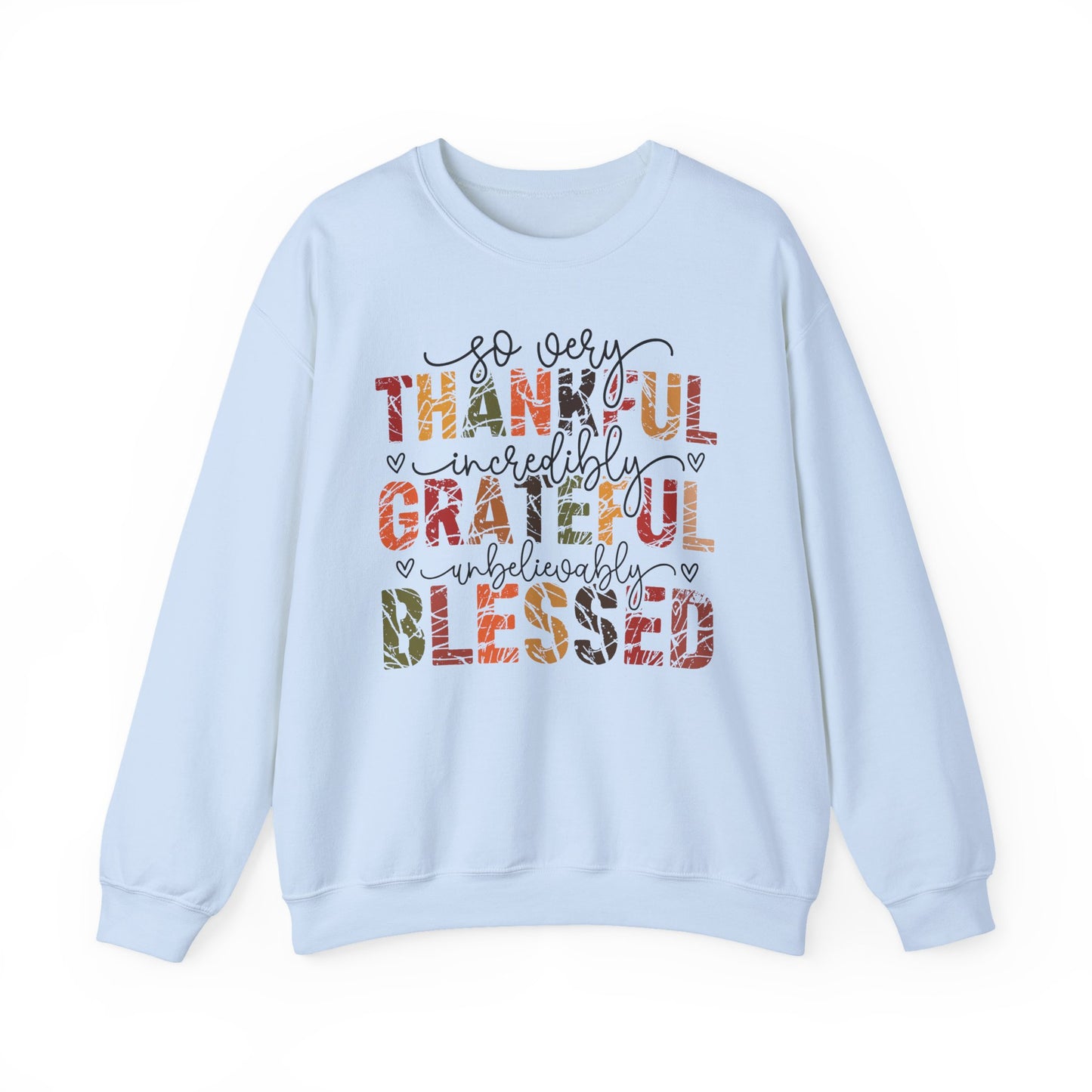 🤎✨ So Very Thankful, Incredibly Grateful, Unbelievably Blessed – Cozy Fall Sweatshirt 🍂🧡