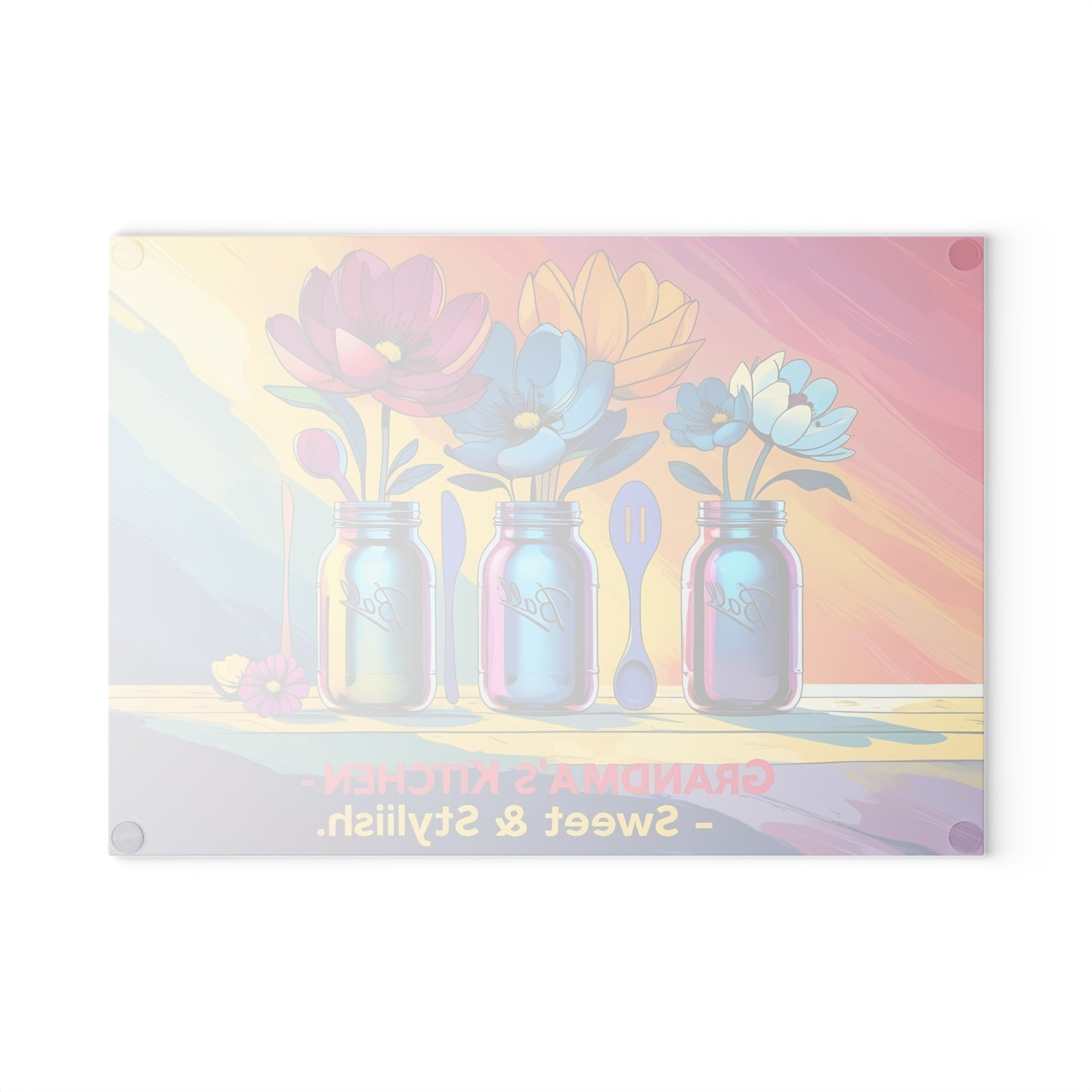 🌈 Grandma’s Kitchen Cutting Board – Sweet & Stylish