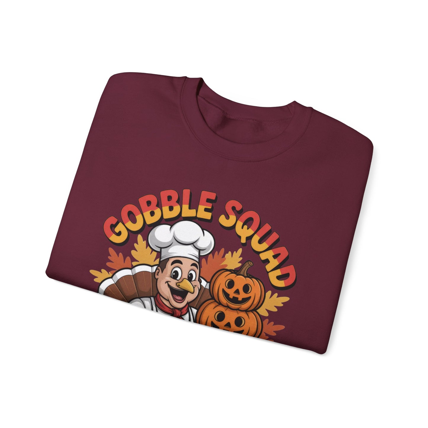 🦃🍂 Gobble Squad Thanksgiving Sweatshirt – Fun Fall Vibes for the Season