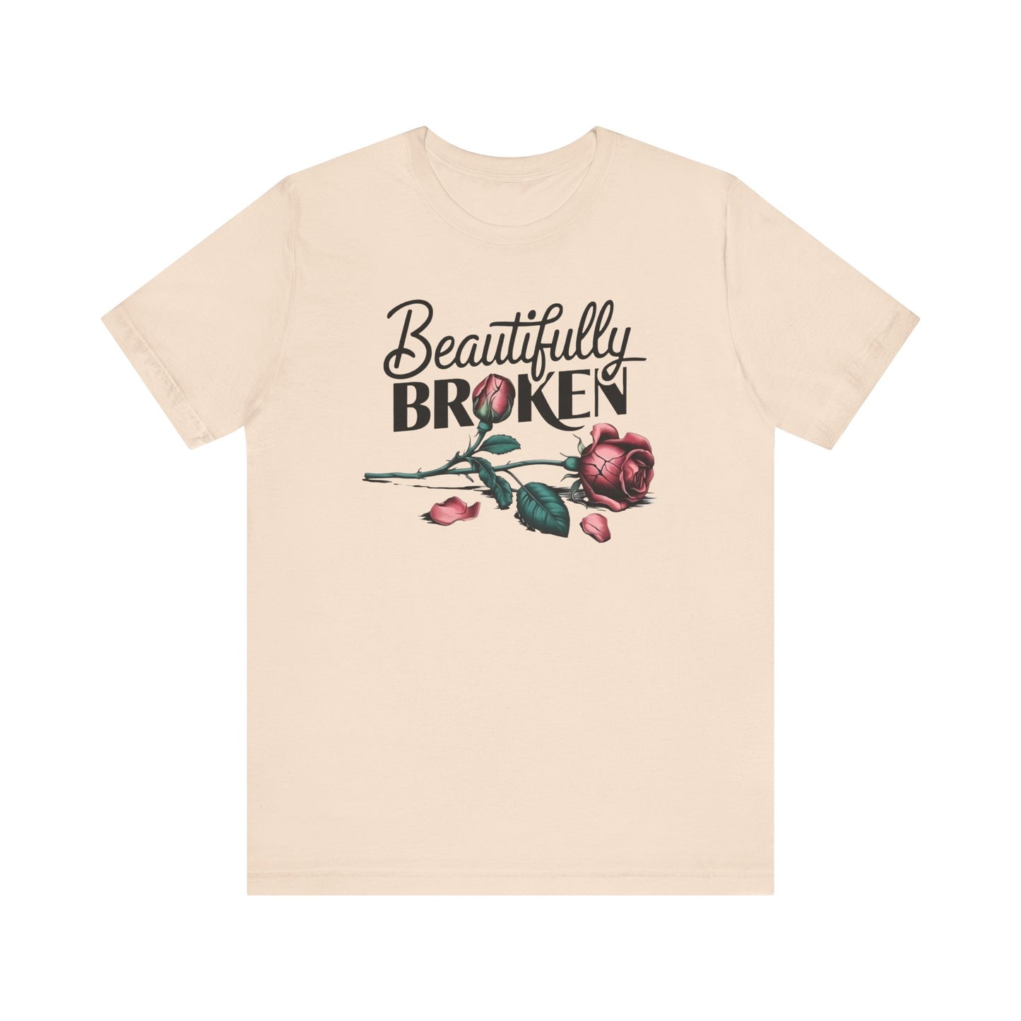 Camiseta Rosa “Beautifully Broken”: una camiseta empoderante con una elegancia suave