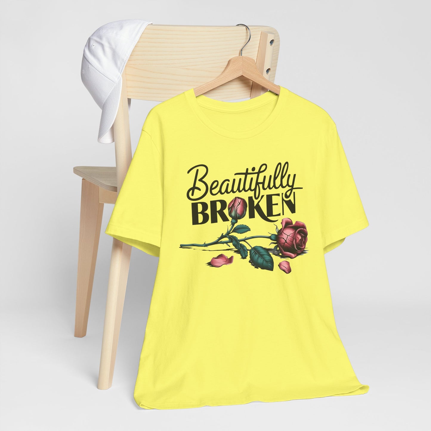 Camiseta Rosa “Beautifully Broken”: una camiseta empoderante con una elegancia suave