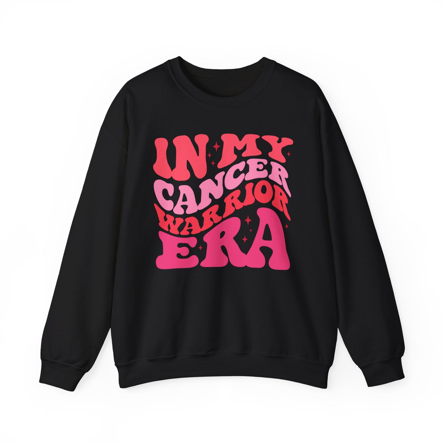🌟🎀 In My Cancer Warrior Era Sweatshirt – Retro Breast Cancer Awareness Crewneck