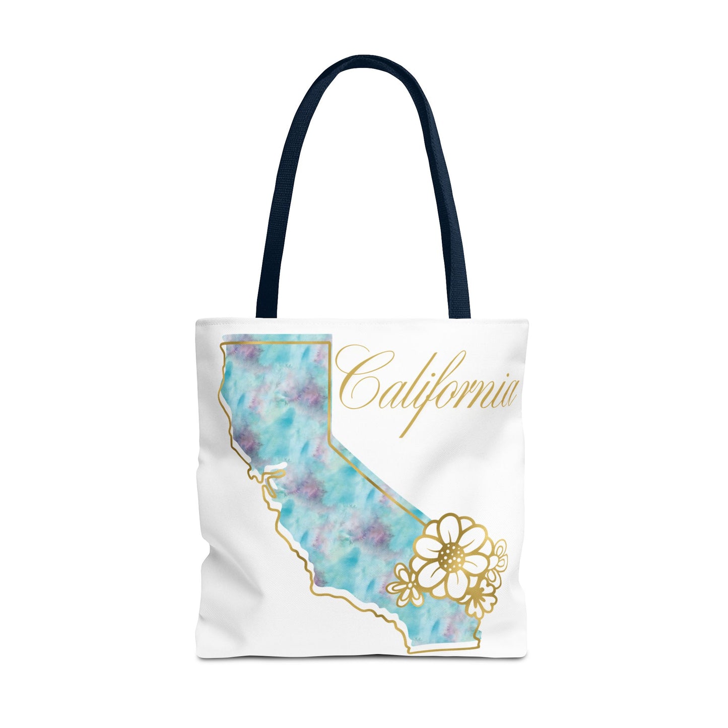 🌸 California State Floral Tote Bag – Elegant, Artistic & Practical 👜