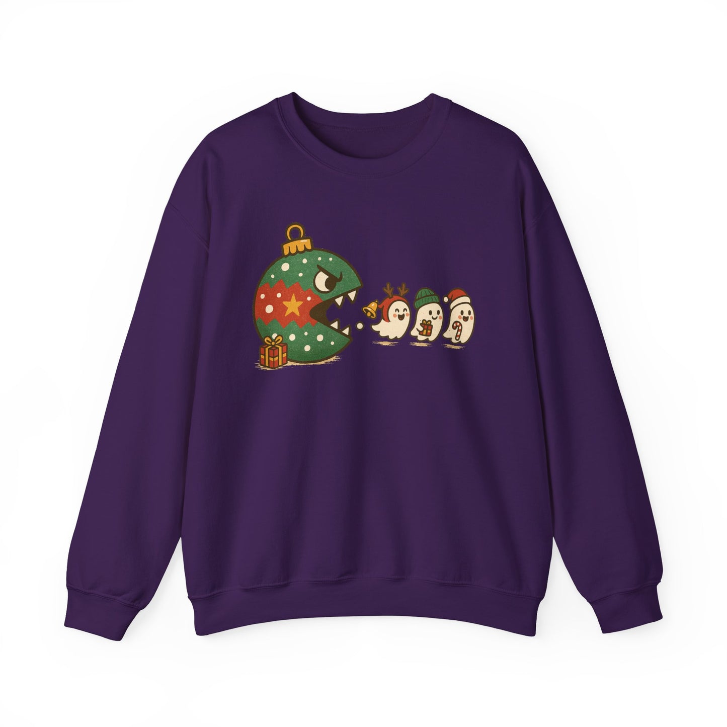 👻🎄 Chompmas Ghost Sweatshirt – Festive, Funny & Cozy 🎁✨