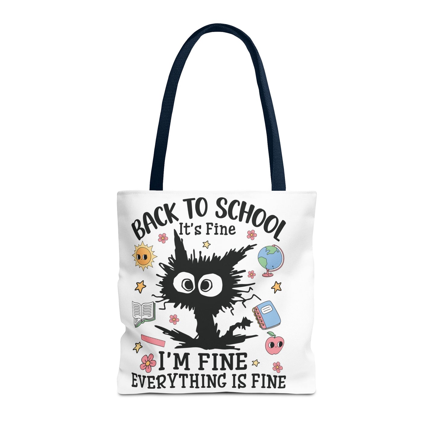 👀 I See Smart People Tote – Kawaii School Vibes with a Clever Twist 🍎