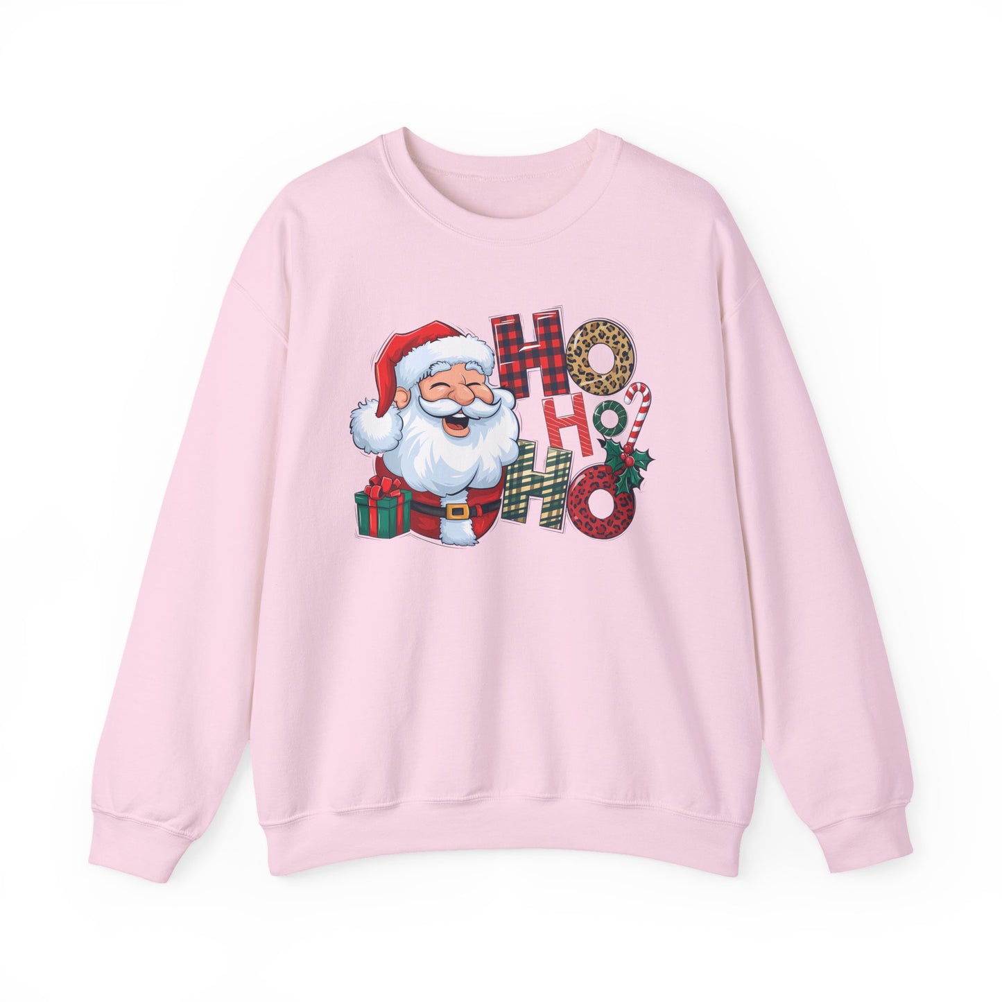 🎅✨ HO HO HO Santa Sweatshirt – Classic Holiday Cheer 🎄🎁