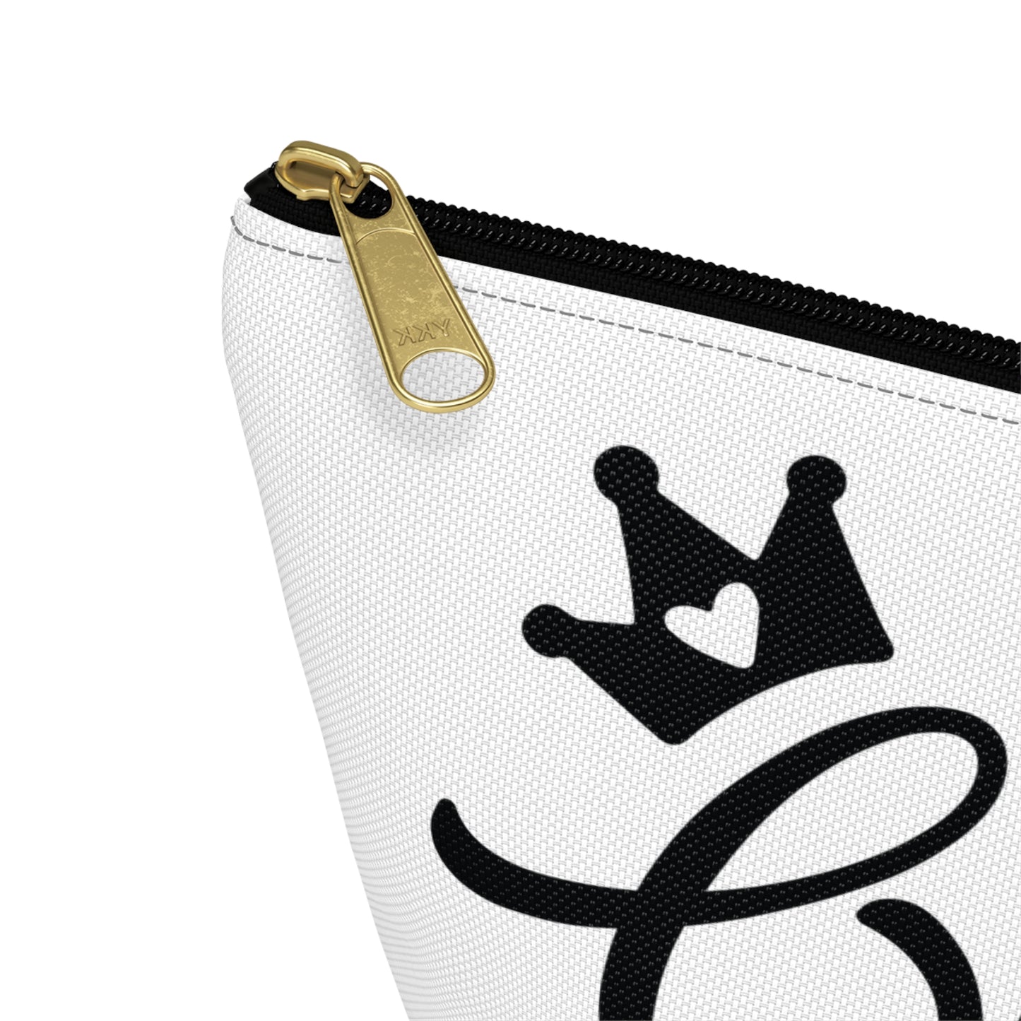 Accessory Pouch – "Makeup Queen" Purple Makeup Bag